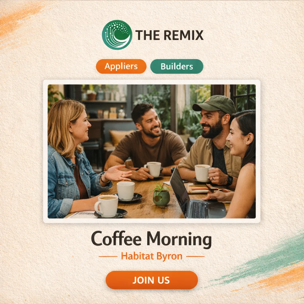 Remix Mornings - September  – Monthly Coffee Meetup